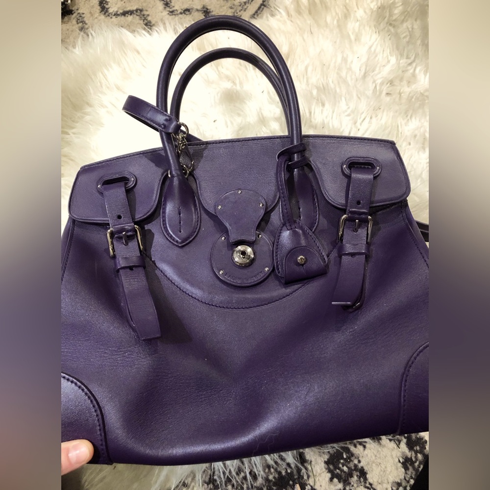 Ralph Lauren 33 Purple Ricky Bag